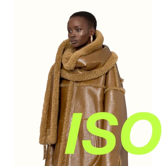 Accessories - ISO FENTY shearling scarf
